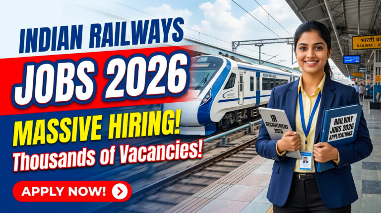 ರೈಲ್ವೆ ಇಲಾಖೆಯಲ್ಲಿ 11,127 ಸಹಾಯಕ ಲೋಕೋ ಪೈಲಟ್ (ALP) ಹುದ್ದೆಗಳ ಬೃಹತ್ ನೇಮಕಾತಿ 2026. ಶೈಕ್ಷಣಿಕ ಅರ್ಹತೆ, ವಯೋಮಿತಿ, ಉತ್ತಮ ಸಂಬಳ ಮತ್ತು ಆನ್‌ಲೈನ್ ಅರ್ಜಿ